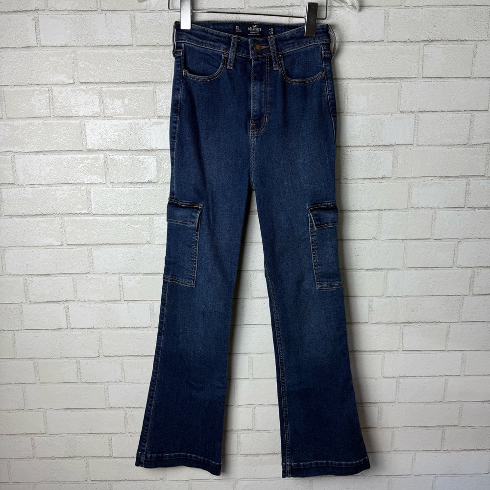 Hollister High Rise Wide Leg Jeans